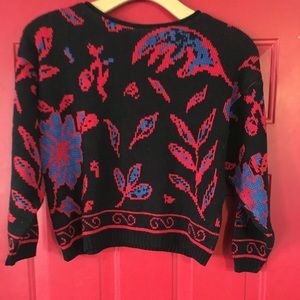 Vintage vibe retro sweater